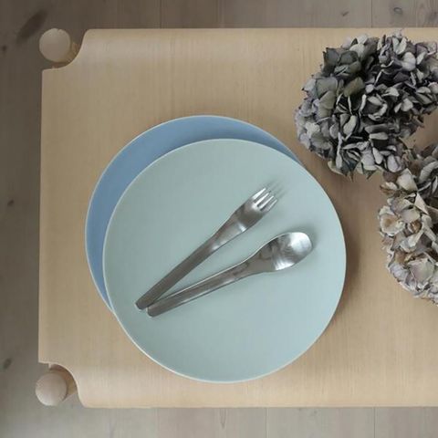 【南紡購物中心】 Stelton｜Emma餐盤二件組-冰川藍
