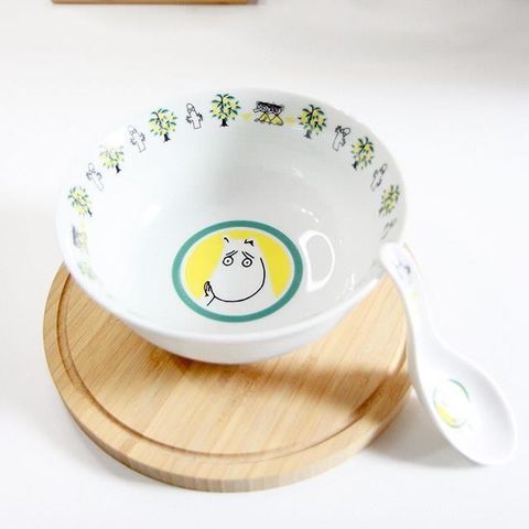 【限量禮物/免運/特惠】MOOMIN嚕嚕米大碗公含湯匙