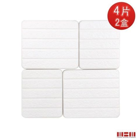 MBM 台灣製珪藻土巧拼板【1盒4片】x2盒