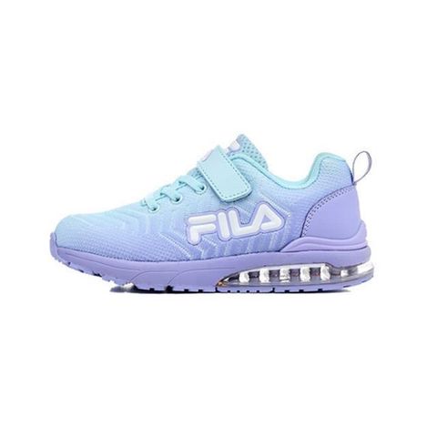 Fila 【南紡購物中心】 大童氣墊慢跑運動鞋3-J820Y-961(買就送襪子1雙)(贈品隨機)