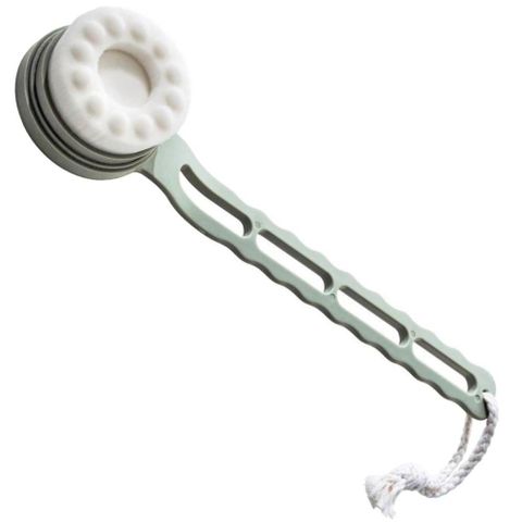 日本COGIT透明肌超濃密2倍泡泡清潔美肌沐浴刷932557(圓凸按摩+70萬根極細毛)