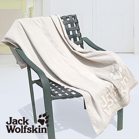 【南紡購物中心】 【Jack Wolfskin】抗菌剪絨浴巾