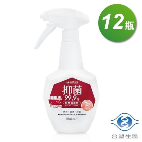 【南紡購物中心】 台塑生醫 BioLead 廚房清潔劑 (500g) X 12入