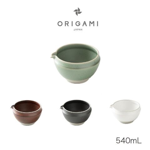 【南紡購物中心】 日本ORIGAMI 抹茶系列｜片口抹茶碗 (540mL)