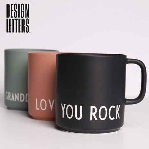 DESIGN LETTERS 雷雕文字骨瓷馬克杯350ml