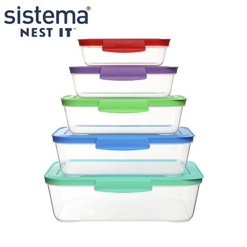 SISTEMA NEST 好收納保鮮盒330ml / 600ml / 1L / 1.5L / 2.3L