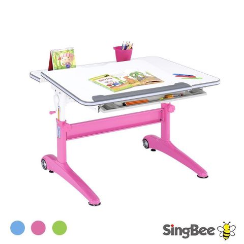 【SingBee欣美】DIY 酷炫L桌-105cm (兒童書桌椅/學習桌椅/成長桌椅組)