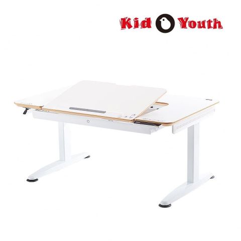 【南紡購物中心】 大將作 Kid2Youth A7 智能動態成長桌 (U型 桌寬122cm)
