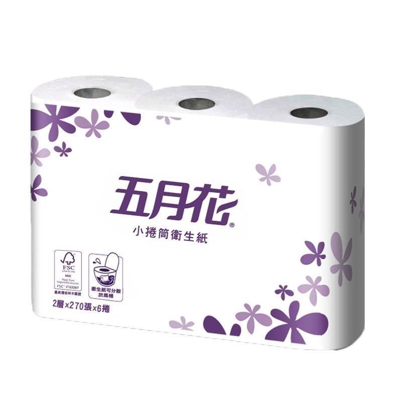 五月花 小捲筒衛生紙(270張x96捲)