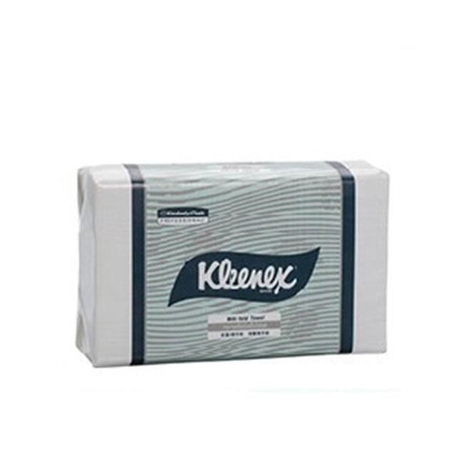 Kleenex 舒潔 專利鎖水摺疊擦手紙#28100 (150抽/16包/箱)