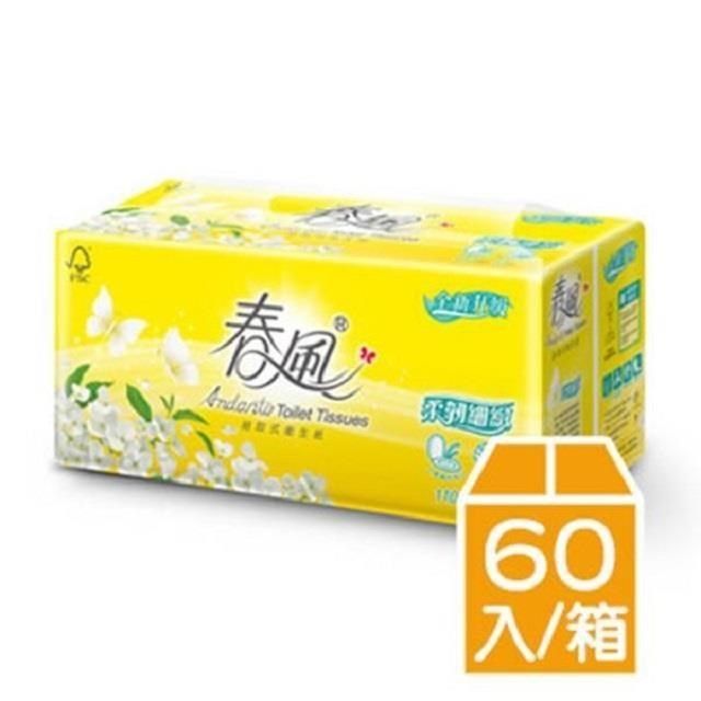 SILLACE 春風 柔韌細緻衛生紙(100抽/6包/10串/箱)_購買前請先至下方確認配送區域