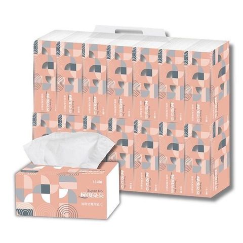 Super Do極度朵朵 抽取式萬用紙巾150抽14包6串/箱