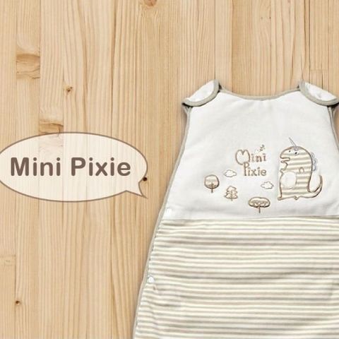 【南紡購物中心】 Mini Pixie嬰幼兒寢具 PrimaLoft美國專利保暖長絲纖維  嬰幼兒防踢被 /GOTS全球有機認證  無毒  無染  無漂