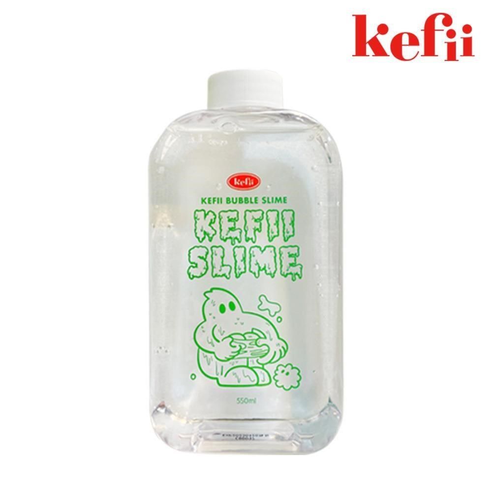  【南紡購物中心】 韓國kefii泡泡史萊姆 透明(550ml) 觸覺遊戲 洗澡