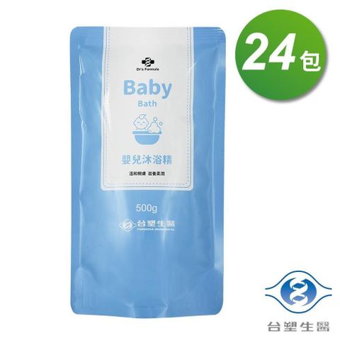 Dr's Formula 台塑生醫 【南紡購物中心】  嬰兒   沐浴精 補充包 500g X 24包 