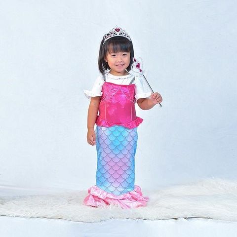 【南紡購物中心】 BUBUBOSS-萬聖節童裝系列-美人魚公主120cm