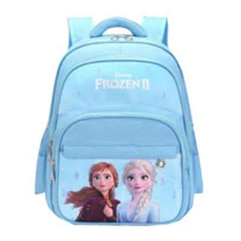 ~雪黛屋~冰雪奇緣 後背書包大容量可A4資夾防水尼龍布二主袋+外袋共四層