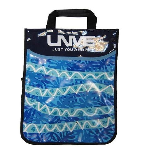 【南紡購物中心】 UNME 手提袋大容量可A4資料夾簡易外側可水瓶網袋可提防水尼龍布