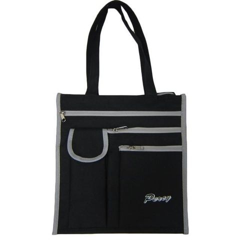 Percy 肩背提袋大容量可放A4資料夾台灣製造購物袋才藝袋手提上學