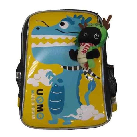 UNME 後背書包可A4資料多隔層EVA高密度超輕量MIT製護脊護肩舒適後背