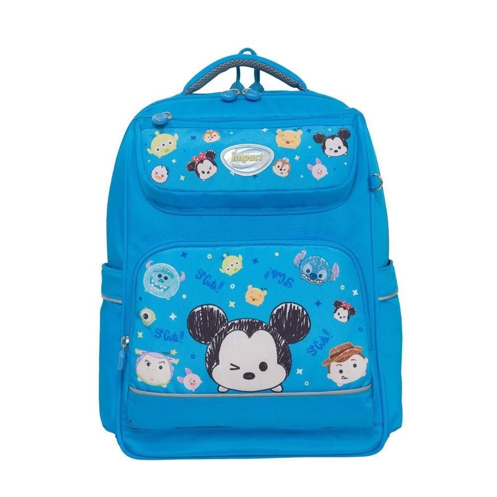  【南紡購物中心】 【IMPACT】怡寶 TsumTsum經典學院護脊書包-寶藍 /個 IMDST501RB