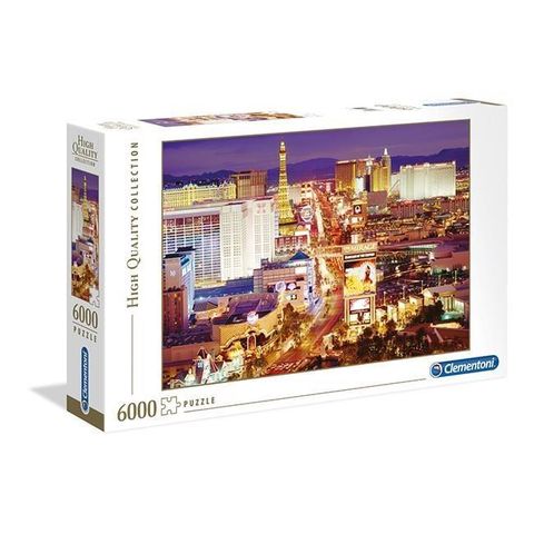 Clementoni 【南紡購物中心】 【義大利  進口拼圖】拉斯維加斯 Las Vegas(6000pcs) CL36510I