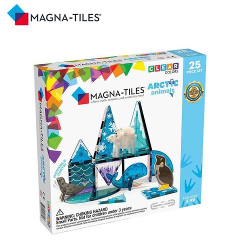 【南紡購物中心】 Magna-Tiles 磁力積木25片-極地動物