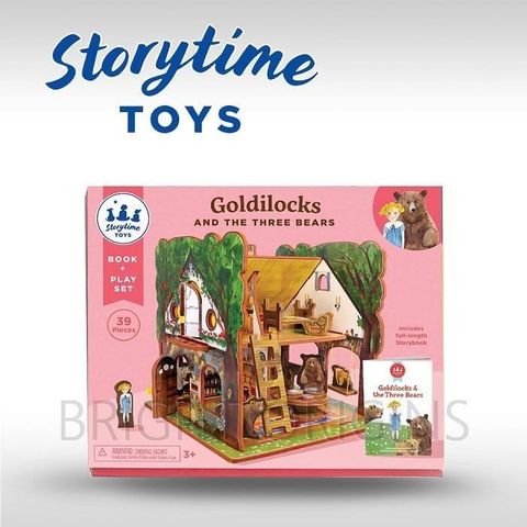 【南紡購物中心】 storytime toys 玩具屋-金髮女孩和三隻熊