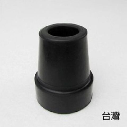 感恩使者 【南紡購物中心】  橡膠腳套 孔徑1.7cm 高4.45cm 黑色 2入 單手拐杖使用 台灣製 [ZHTW1719-861]