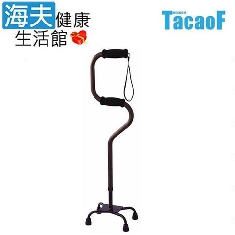 幸和 醫 療用手杖未滅菌【海夫】HEF TacaoF幸和 起身輔助四腳拐杖(KEA4-101)
