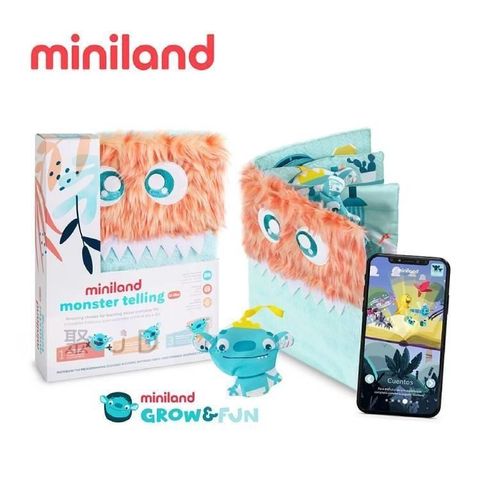 【西班牙Miniland】良好習慣多感官布書 (幼兒認知布書) ML000186