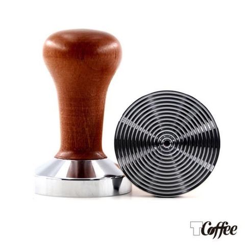 【南紡購物中心】 TCoffee MILA-檀木木紋咖啡填壓器 58mm