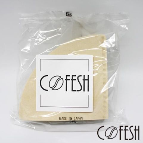 COFESH 【南紡購物中心】  V椎形02濾紙100張/VF-02-100M