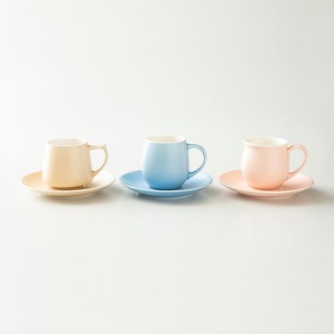 【南紡購物中心】 日本ORIGAMI Aroma系列陶瓷咖啡杯｜三種款式可選｜霧色