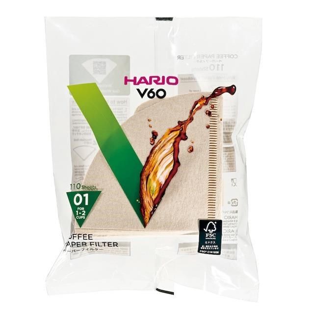 HARIO 【南紡購物中心】 V60虎紋濾杯-黃 附濾紙2包