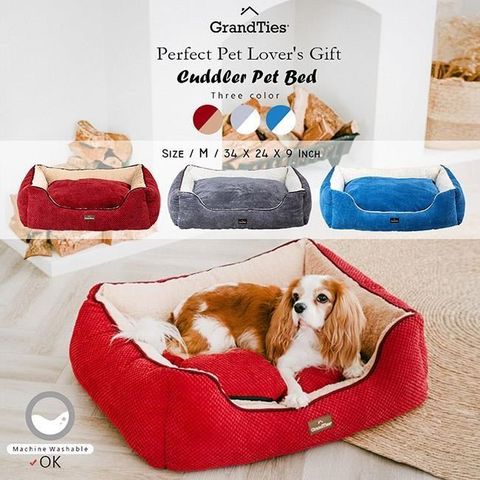 【GrandTies】時尚寵物床墊/寵物用品/狗狗貓貓的床(GT601010301-03顏色任選)