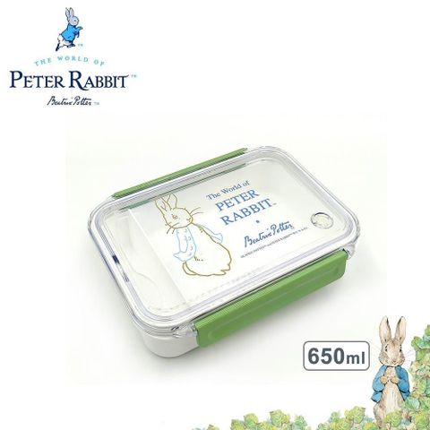 PETER RABBIT 比得兔 【南紡購物中心】 【Croissant科羅沙】 PA日本微波餐盒(中) 650ml