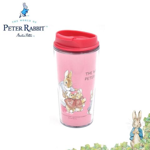 PETER RABBIT 比得兔 【南紡購物中心】 【Croissant科羅沙】 HP隨手杯360ml-粉色