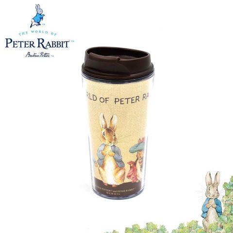 【南紡購物中心】 【Croissant科羅沙】Peter Rabbit 比得兔HP隨手杯360ml-棕色