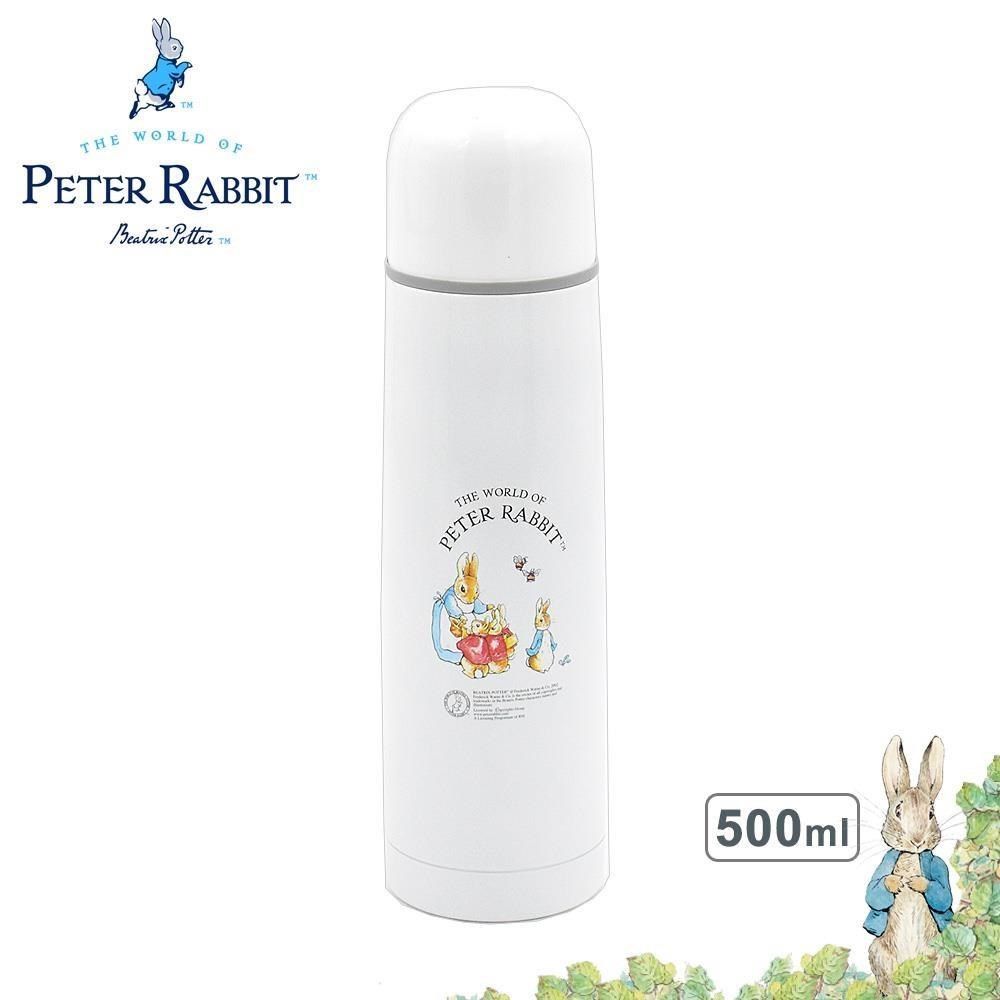 PETER RABBIT 比得兔 【南紡購物中心】 【Croissant科羅沙】Peter   Rabbit PE保溫瓶500ml-白色(4759)