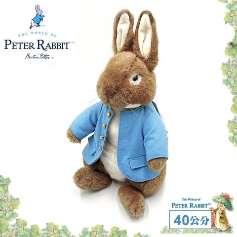 【南紡購物中心】 【Croissant科羅沙】Peter Rabbit 比得兔 PR比得兔玩偶(L)40cm