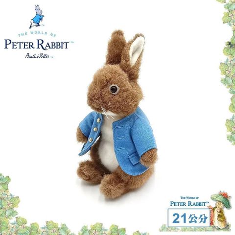 【南紡購物中心】 【Croissant科羅沙】Peter Rabbit 比得兔 PR比得兔玩偶(S)21cm