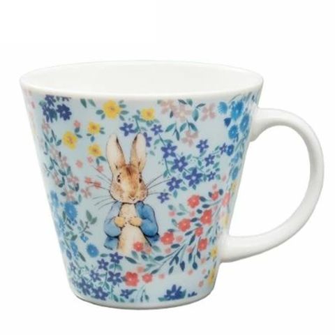 【Croissant科羅沙】Peter Rabbit 比得兔PI花語馬克杯 藍PR581BR-3