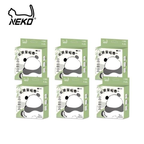 【NEKO】蒸氣眼罩熊貓款(5片入)x6盒