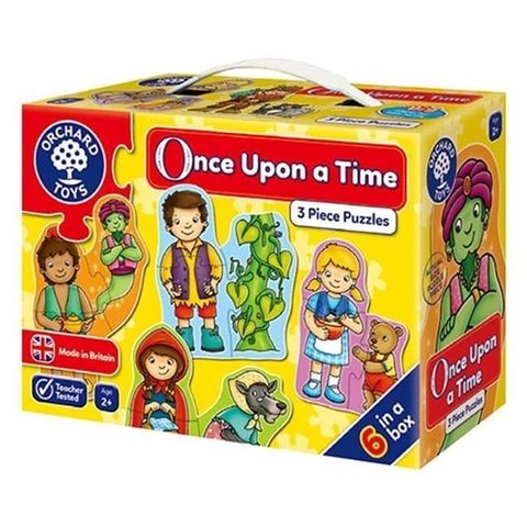 【南紡購物中心】 【英國 Orchard Toys 桌遊】童話故事 拼圖遊戲 Once Upon a Time Jigsaw OT-210