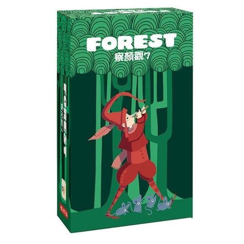 【南紡購物中心】  瑞士HELVETIQ桌遊-察顏觀FOREST