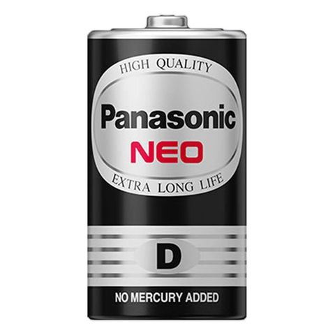 【南紡購物中心】 Panasonic 國際牌 1號 電池 碳鋅電池 黑色 20入 /盒