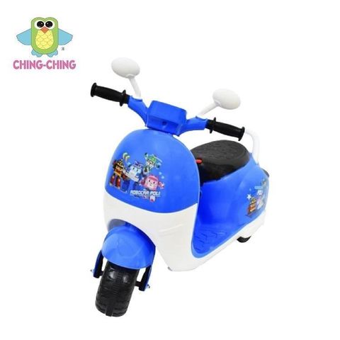 【南紡購物中心】 【親親Ching Ching】救援小英雄POLI 兒童電動摩托車 RT-168A