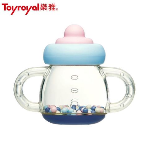 Toyroyal 樂雅 【南紡購物中心】 日本北歐風可消毒奶瓶搖鈴