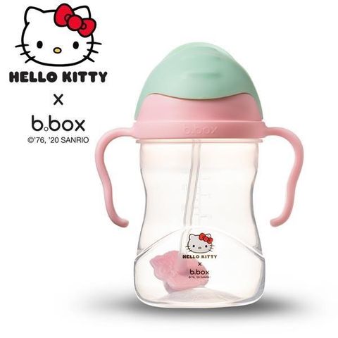 b.box 【南紡購物中心】 澳洲  Kitty升級版防漏水杯(粉綠)